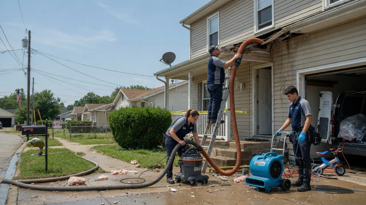 Water Damage Restoration in Kempton, IN near me
